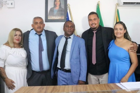 Léo do Posto é eleito presidente da Câmara de Baliza para o biênio 2025-2026
