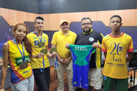 Orgulho de Barra do Garças no cenário nacional!